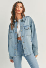 Load image into Gallery viewer, Denim Shacket