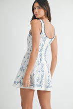 Load image into Gallery viewer, Floral Print Button Front Mini Dress