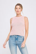 Load image into Gallery viewer, Crochet Knit Tank