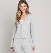 Load image into Gallery viewer, Long Sleeve Button up Cardigan